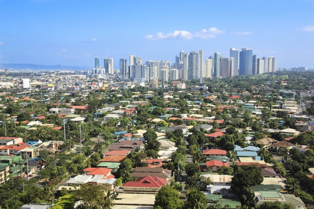 Residential areas in the Philippines