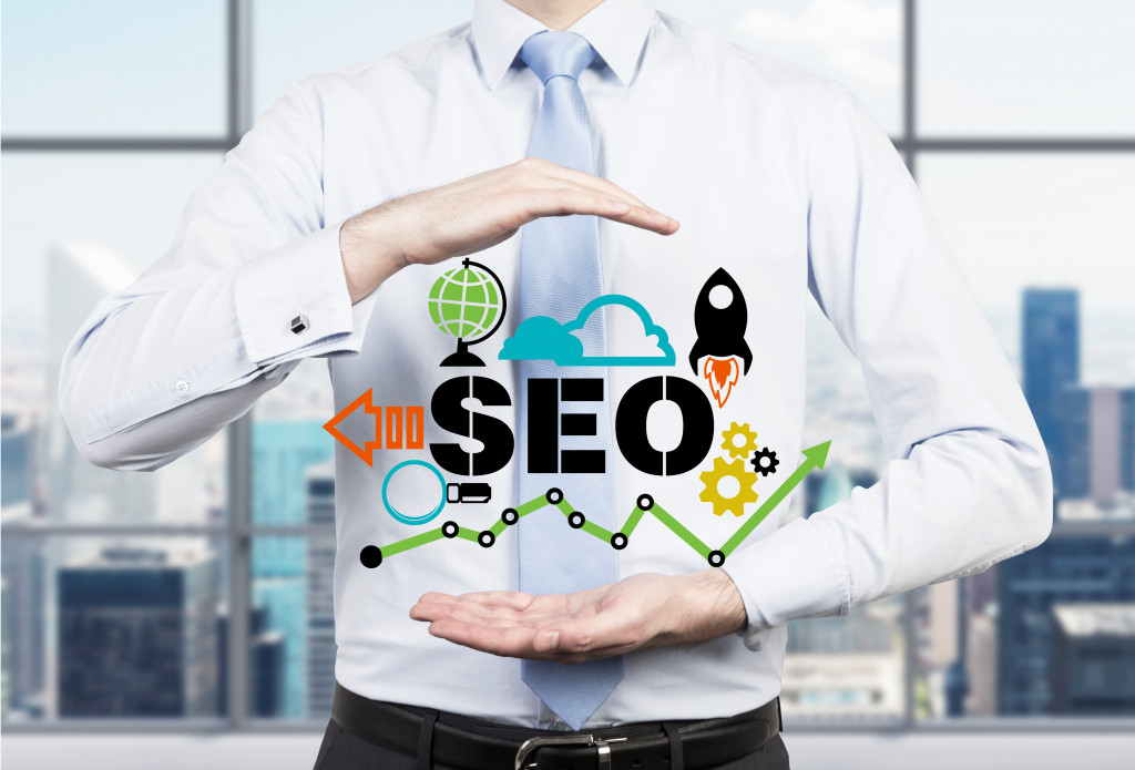 businessman suggested effective SEO